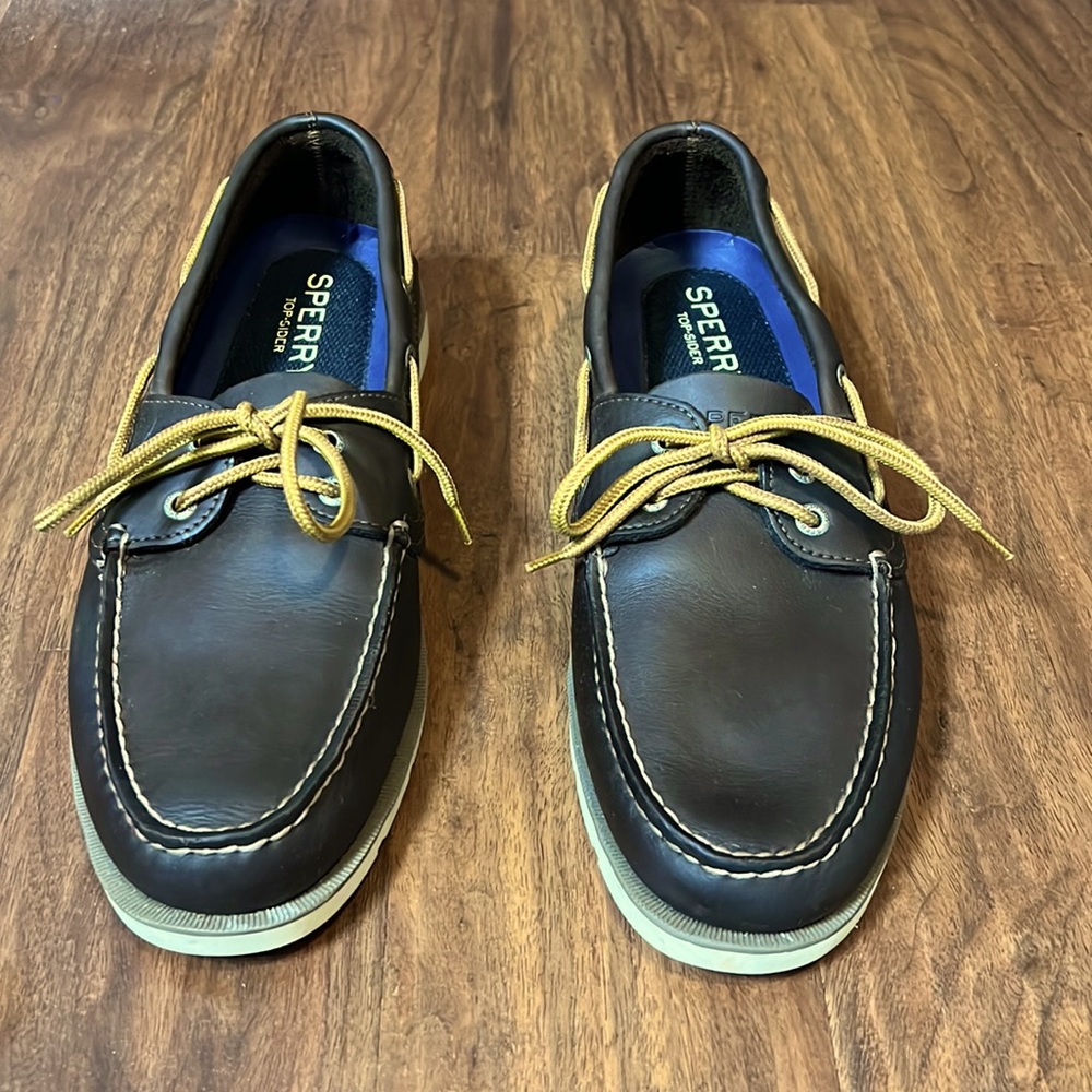 Dark Brown Sperry Top-Sider - SIZE: 10.5